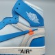 Off-White x Air Jordan 1 Retro High OG 'UNC' Off-White x Air Jordan 1 Retro High OG 'UNC'