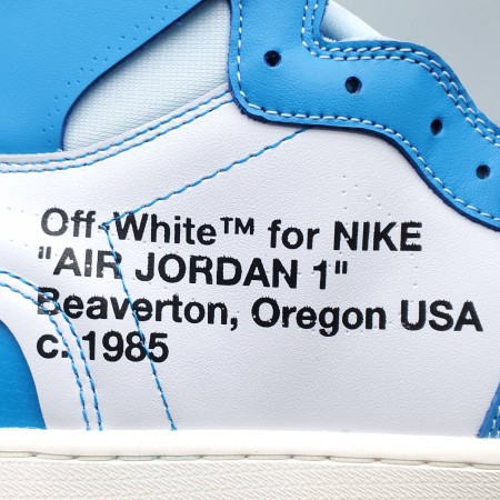 Off-White x Air Jordan 1 Retro High OG 'UNC' Off-White x Air Jordan 1 Retro High OG 'UNC'