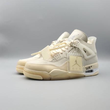 Off-White x Wmns Air Jordan 4 SP 'Sail' Off-White x Wmns Air Jordan 4 SP 'Sail'