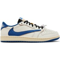Fragment Design x Travis Scott x Air Jordan 1 Retro Low OG SP 'Sail Military Blue' Fragment Design x Travis Scott x Air Jordan 1 Retro Low OG SP 'Sail Military Blue'