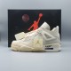 Off-White x Wmns Air Jordan 4 SP 'Sail' Off-White x Wmns Air Jordan 4 SP 'Sail'