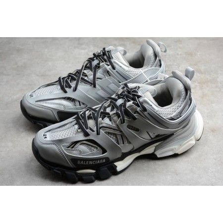 Balenciag* Track Trainer 'Metallic Silver' Balenciag* Track Trainer 'Metallic Silver'