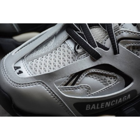 Balenciag* Track Trainer 'Metallic Silver' Balenciag* Track Trainer 'Metallic Silver'